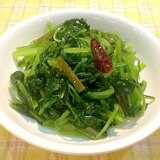 簡単‼︎シャキシャキおいしい＊壬生菜の浅漬け